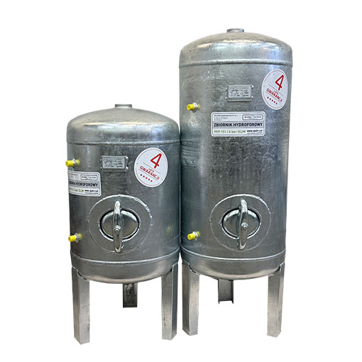 Verzinkte Hydrophorbehälter – HVP SLIM